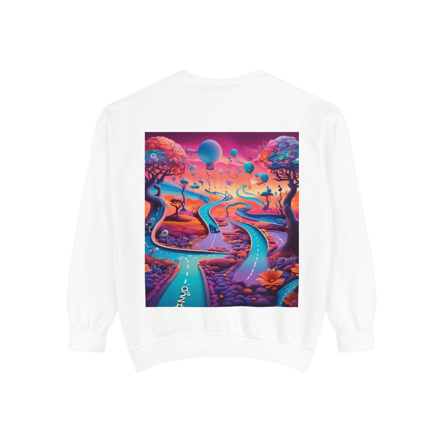 Inspirational Landscape Sweatshirt - "Chances Make Champions"
