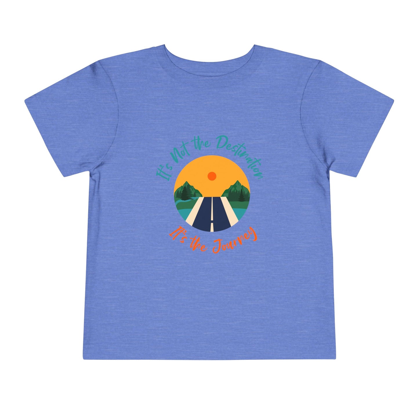 Toddler Adventure Tee - Inspirational Journey, Kids Summer Shirt, Cute Toddler Apparel, Family Vacations, Outdoor Fun