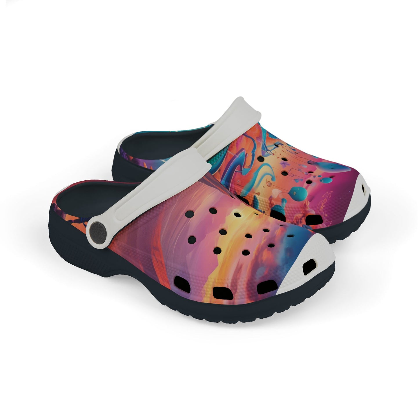 Colorful Kids' EVA Foam Clogs | Fun, Comfortable Footwear for Playtime, Summer Adventures, Gifts, Outdoor Activities, and Festivals