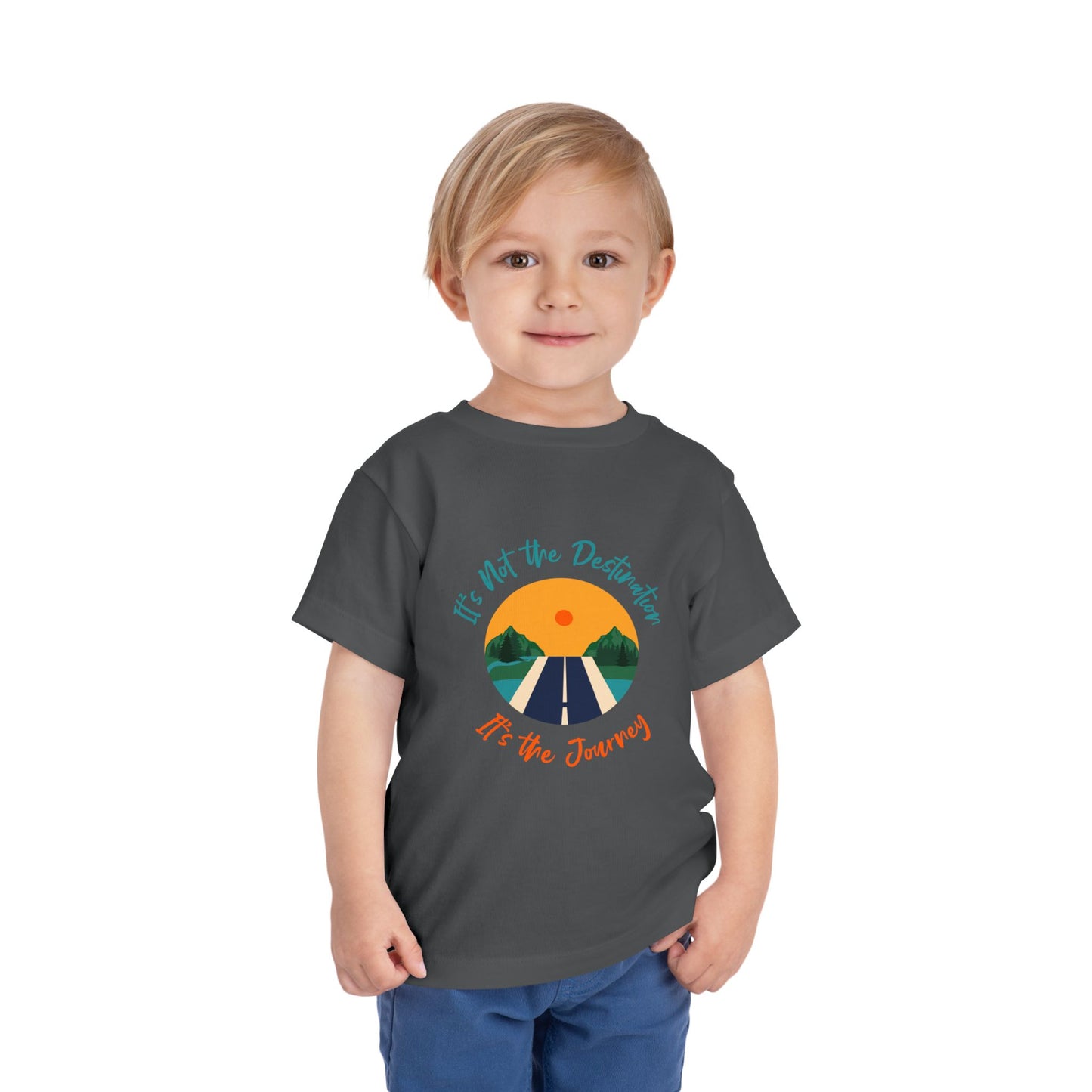 Toddler Adventure Tee - Inspirational Journey, Kids Summer Shirt, Cute Toddler Apparel, Family Vacations, Outdoor Fun