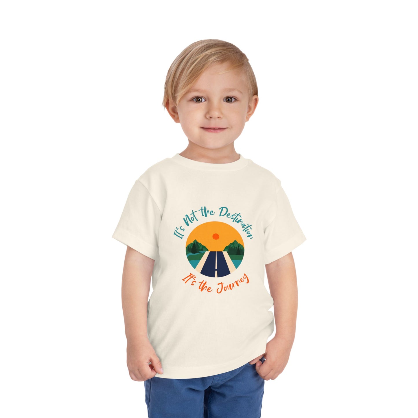 Toddler Adventure Tee - Inspirational Journey, Kids Summer Shirt, Cute Toddler Apparel, Family Vacations, Outdoor Fun