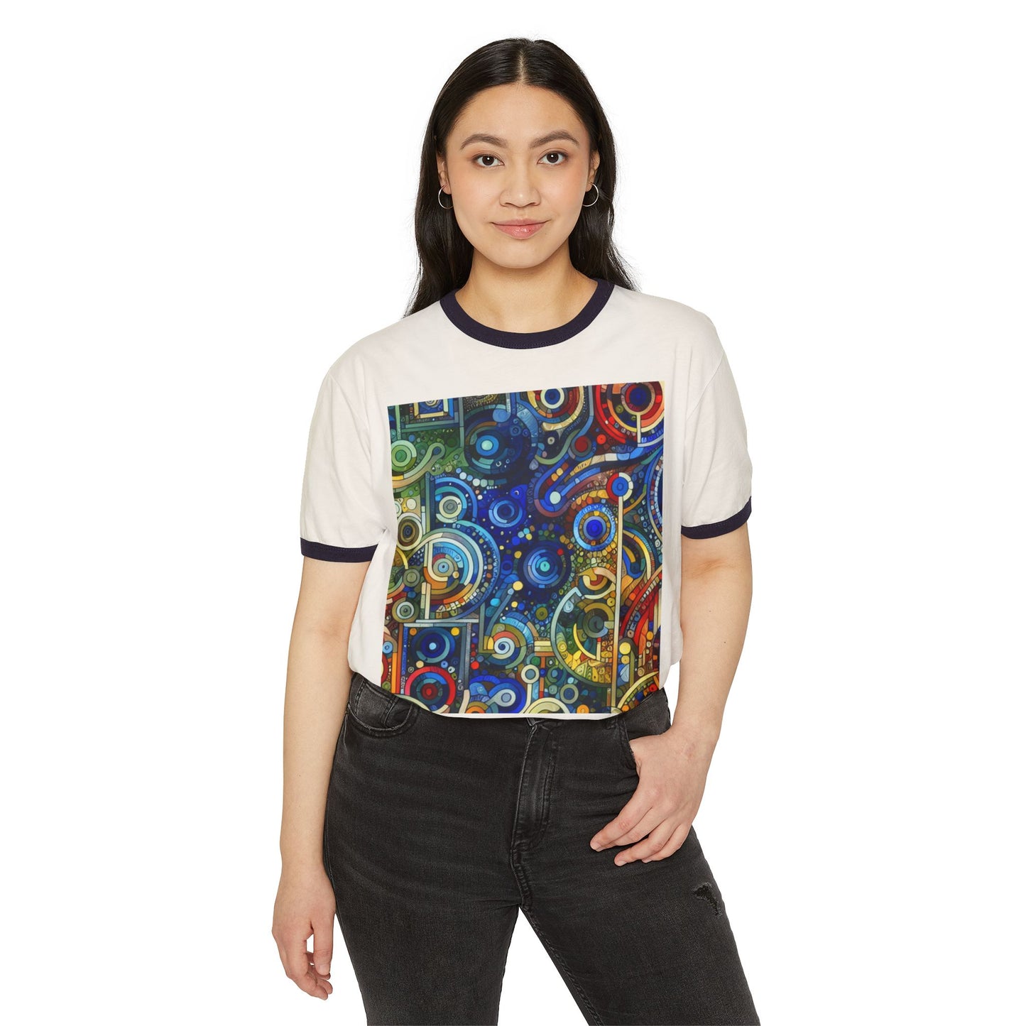 Unisex Cotton Ringer T-Shirt