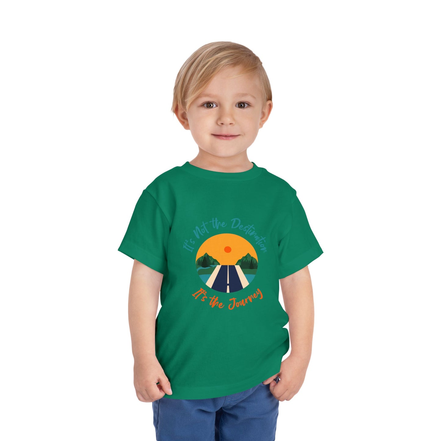 Toddler Adventure Tee - Inspirational Journey, Kids Summer Shirt, Cute Toddler Apparel, Family Vacations, Outdoor Fun