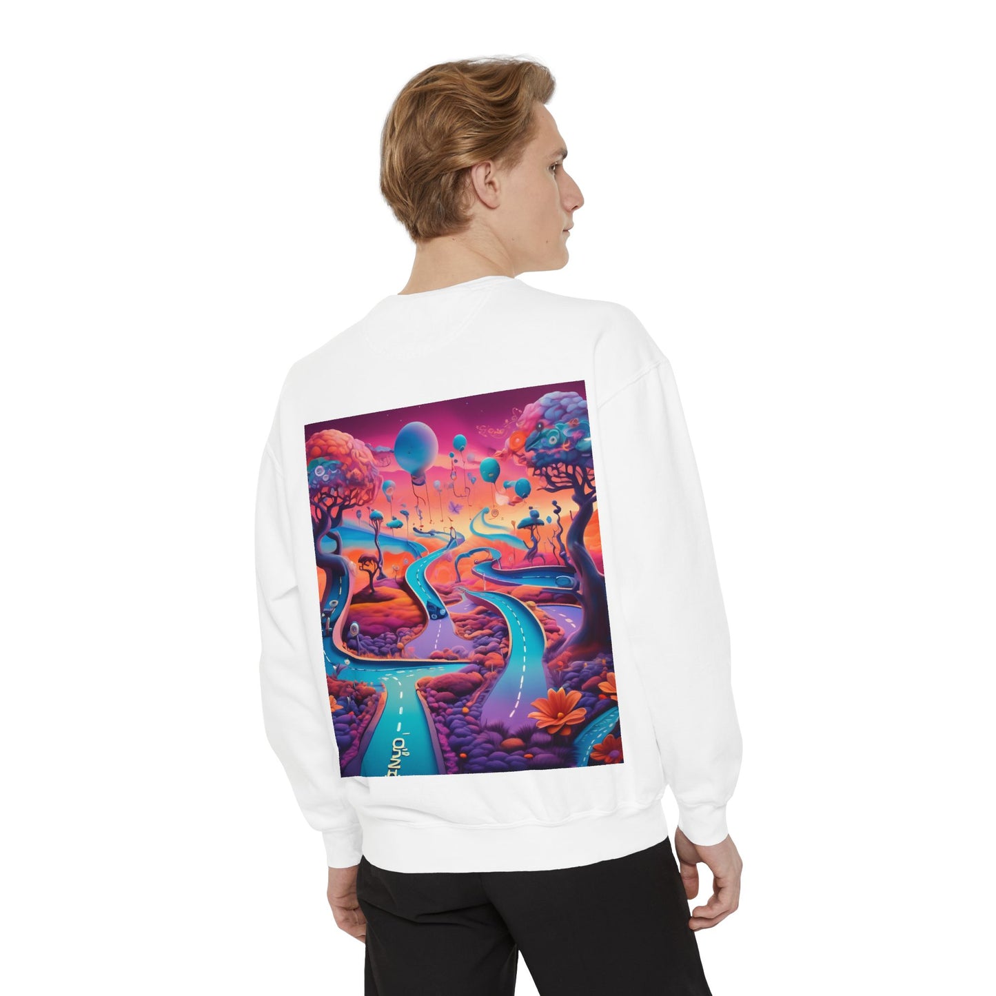 Inspirational Landscape Sweatshirt - "Chances Make Champions"