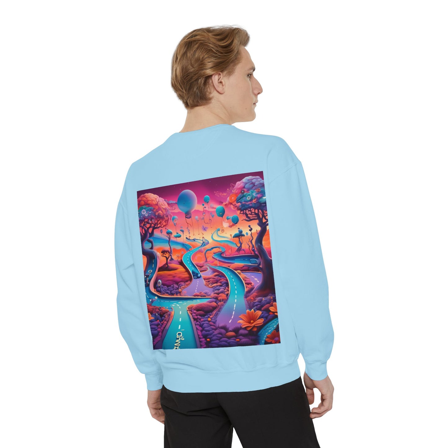 Inspirational Landscape Sweatshirt - "Chances Make Champions"