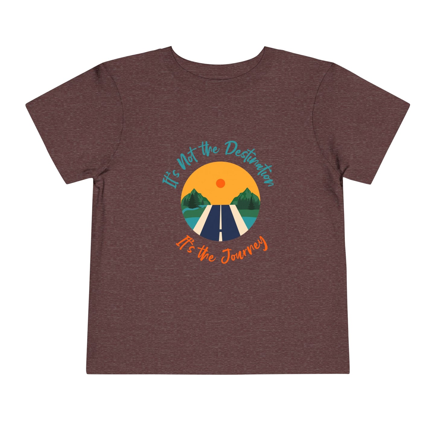Toddler Adventure Tee - Inspirational Journey, Kids Summer Shirt, Cute Toddler Apparel, Family Vacations, Outdoor Fun