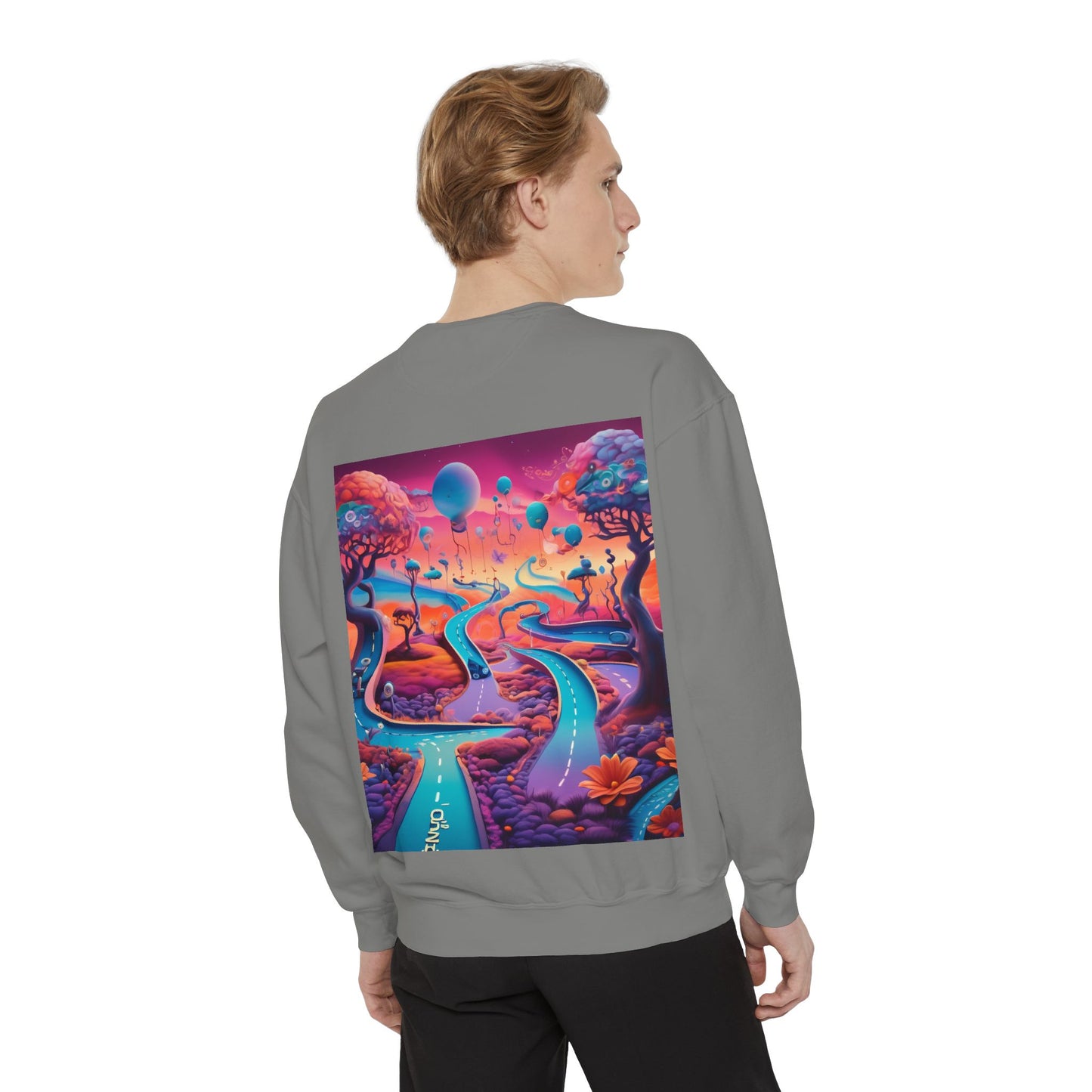Inspirational Landscape Sweatshirt - "Chances Make Champions"