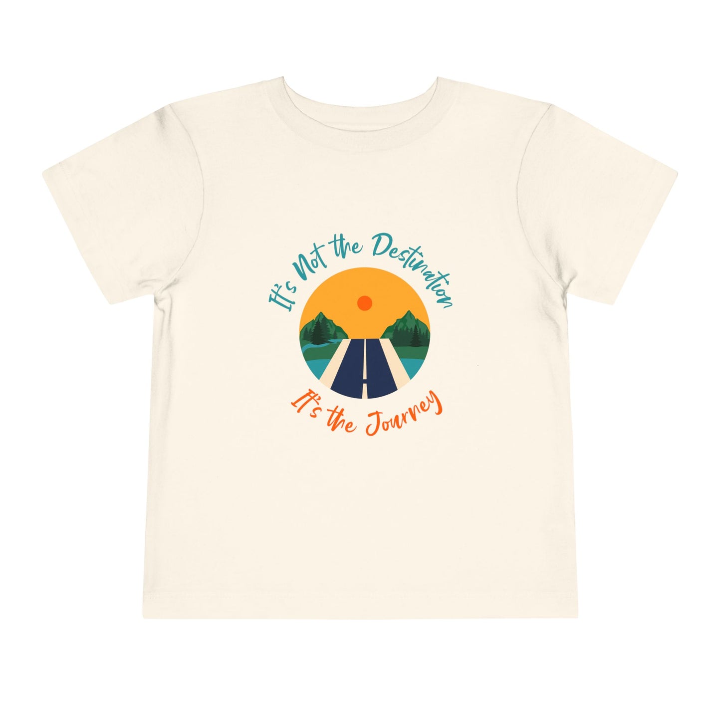 Toddler Adventure Tee - Inspirational Journey, Kids Summer Shirt, Cute Toddler Apparel, Family Vacations, Outdoor Fun