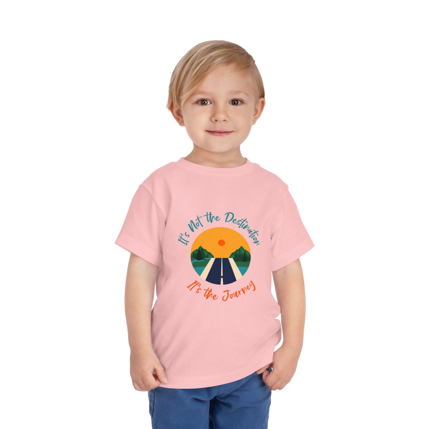 Toddler Adventure Tee - Inspirational Journey, Kids Summer Shirt, Cute Toddler Apparel, Family Vacations, Outdoor Fun