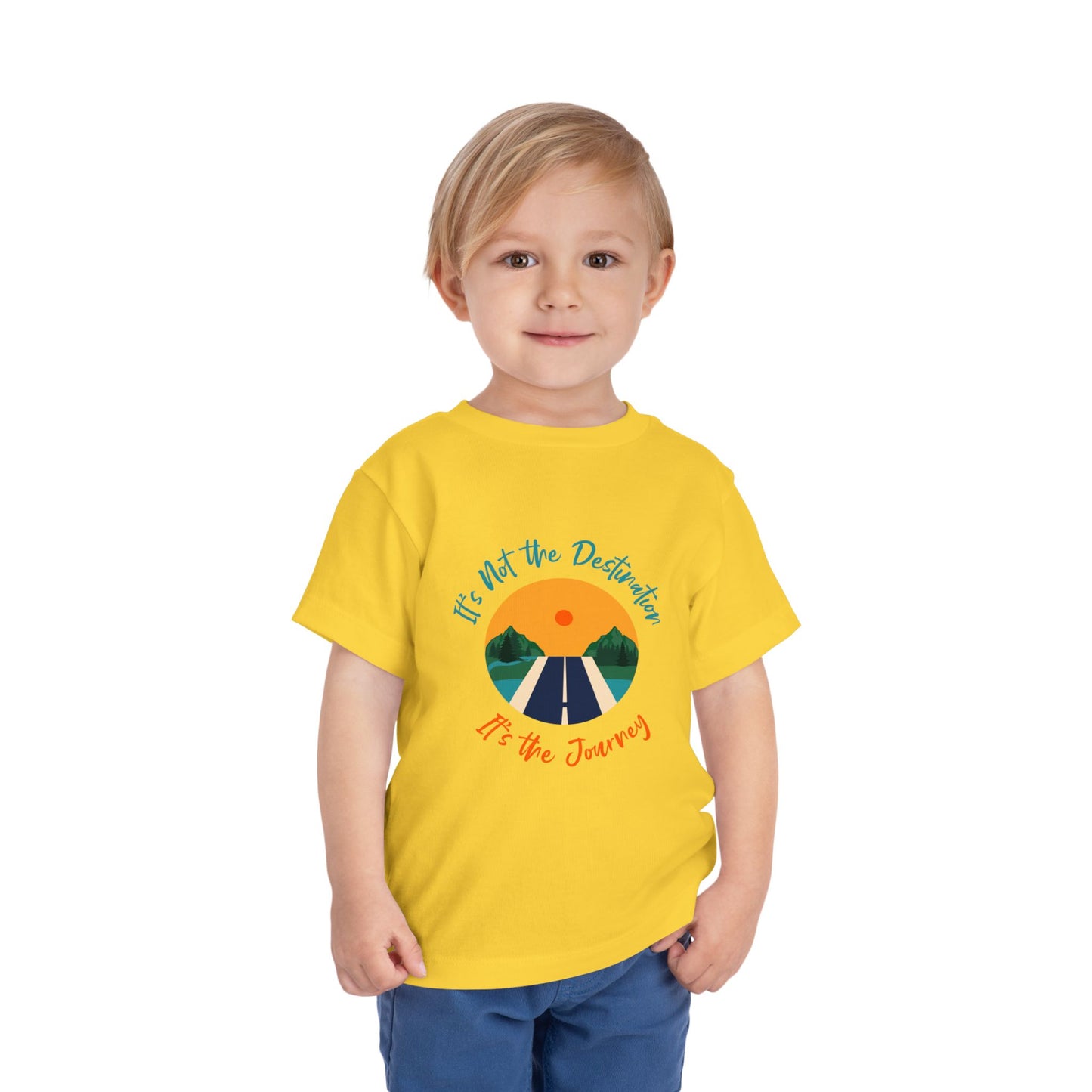 Toddler Adventure Tee - Inspirational Journey, Kids Summer Shirt, Cute Toddler Apparel, Family Vacations, Outdoor Fun