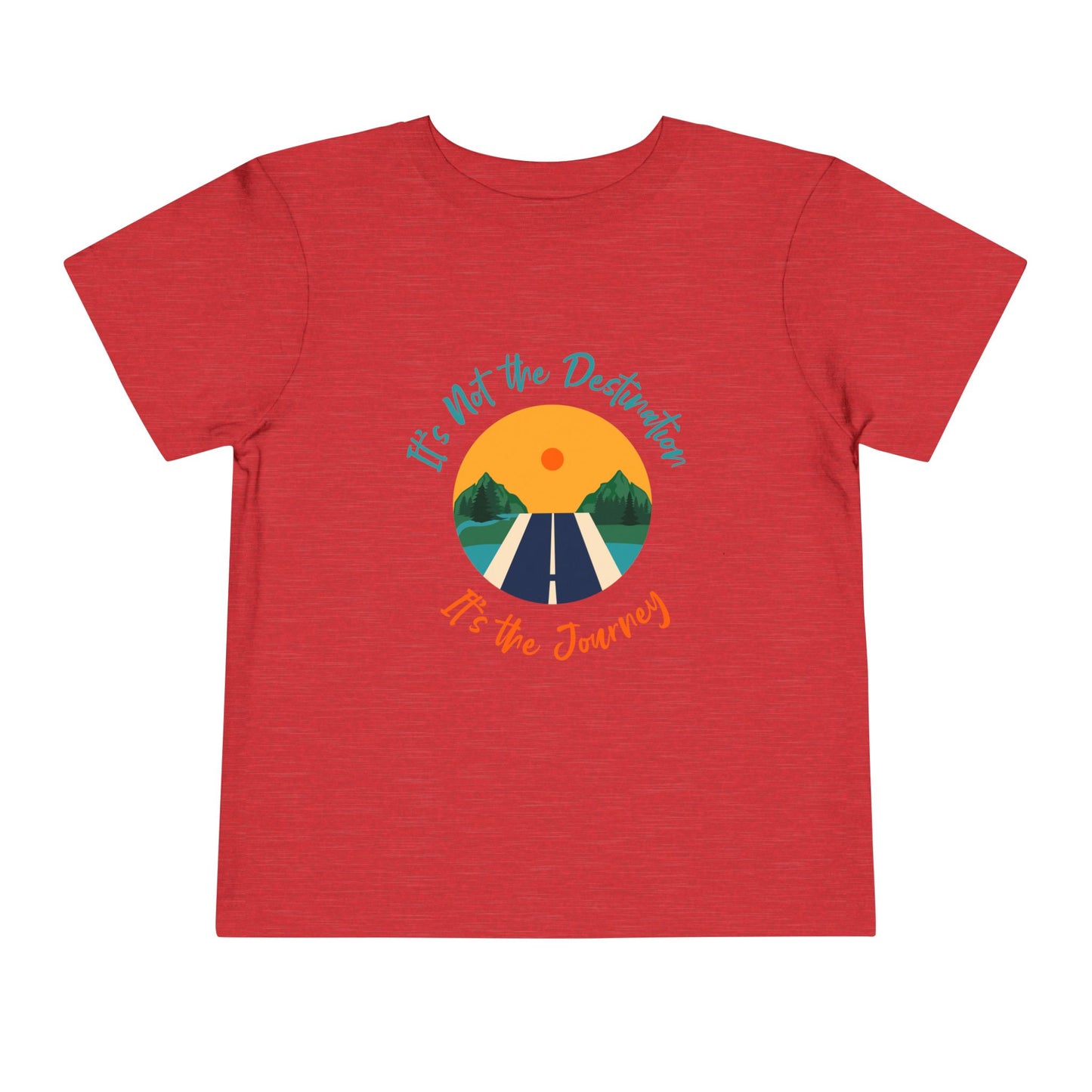 Toddler Adventure Tee - Inspirational Journey, Kids Summer Shirt, Cute Toddler Apparel, Family Vacations, Outdoor Fun