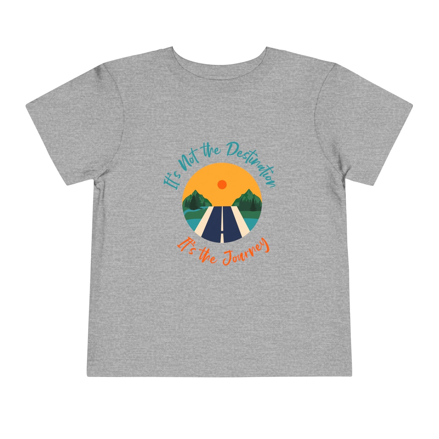 Toddler Adventure Tee - Inspirational Journey, Kids Summer Shirt, Cute Toddler Apparel, Family Vacations, Outdoor Fun