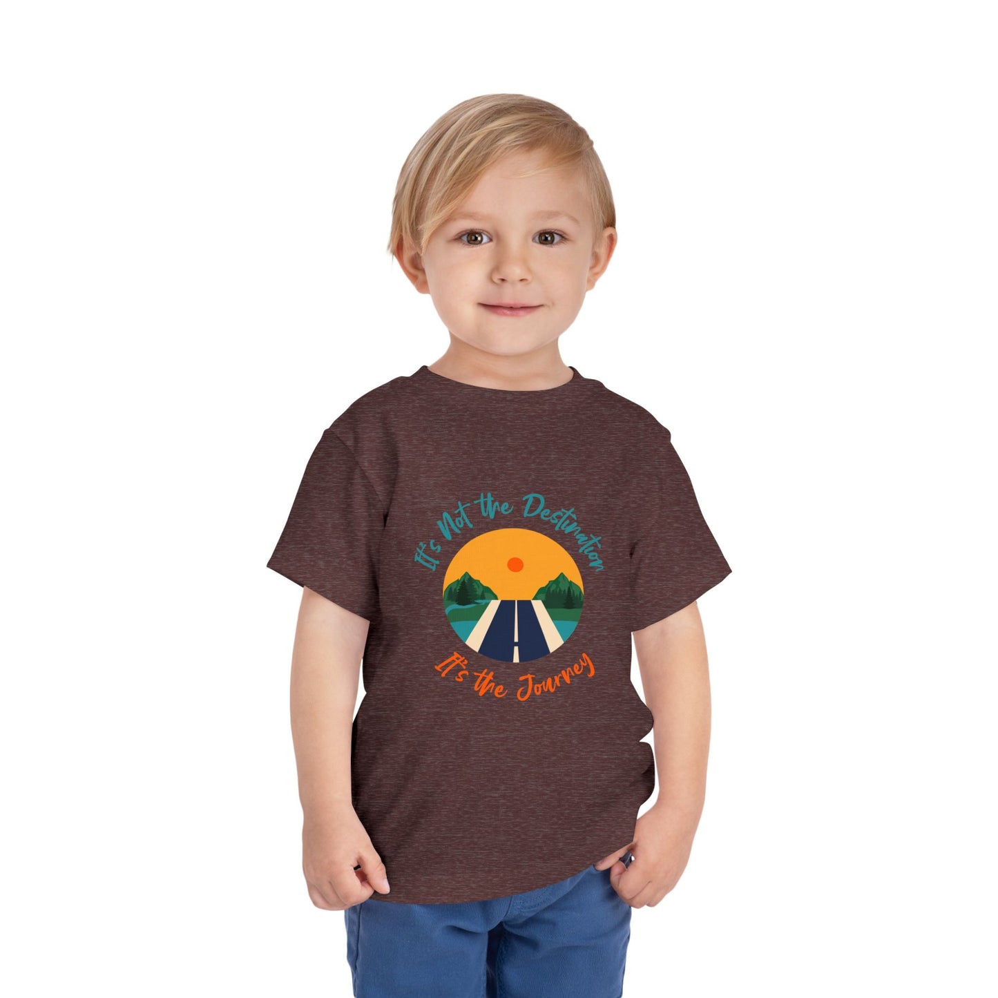 Toddler Adventure Tee - Inspirational Journey, Kids Summer Shirt, Cute Toddler Apparel, Family Vacations, Outdoor Fun