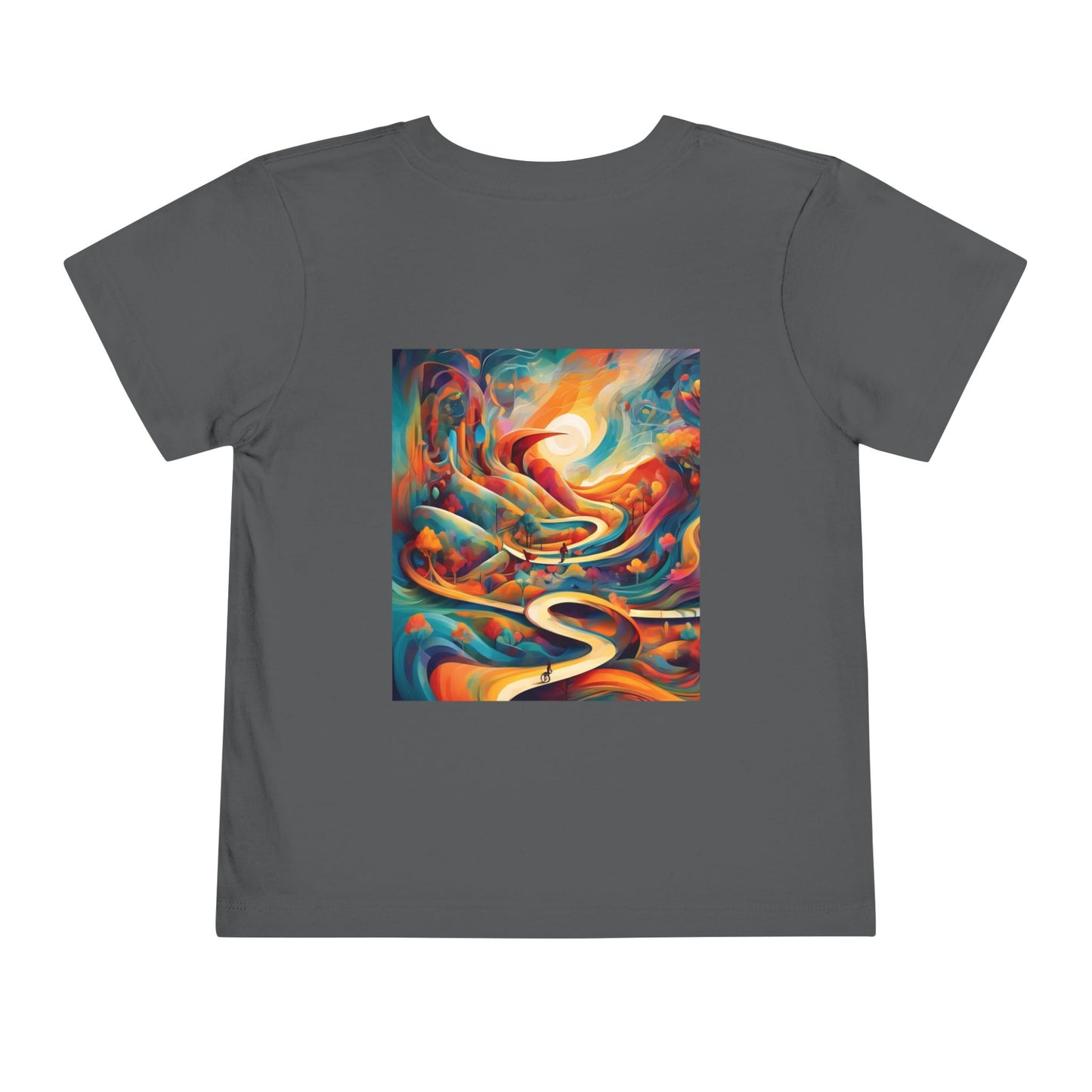 Inspirational Toddler Short Sleeve Tee - "Chances Make Champions" Adventure Design
