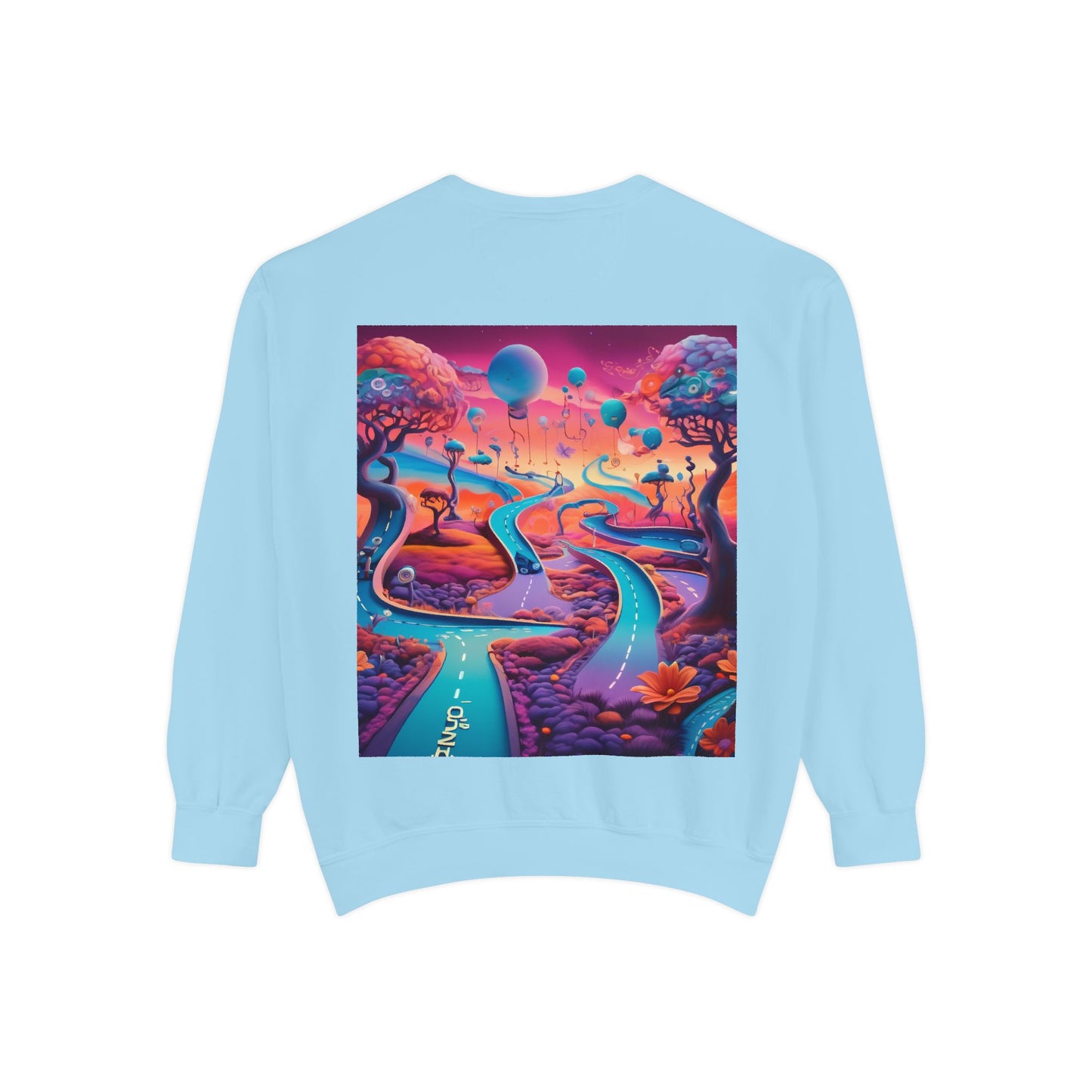 Inspirational Landscape Sweatshirt - "Chances Make Champions"