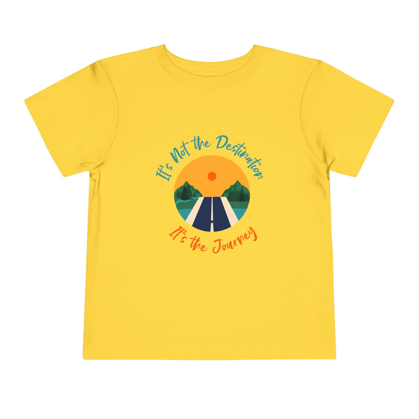 Toddler Adventure Tee - Inspirational Journey, Kids Summer Shirt, Cute Toddler Apparel, Family Vacations, Outdoor Fun
