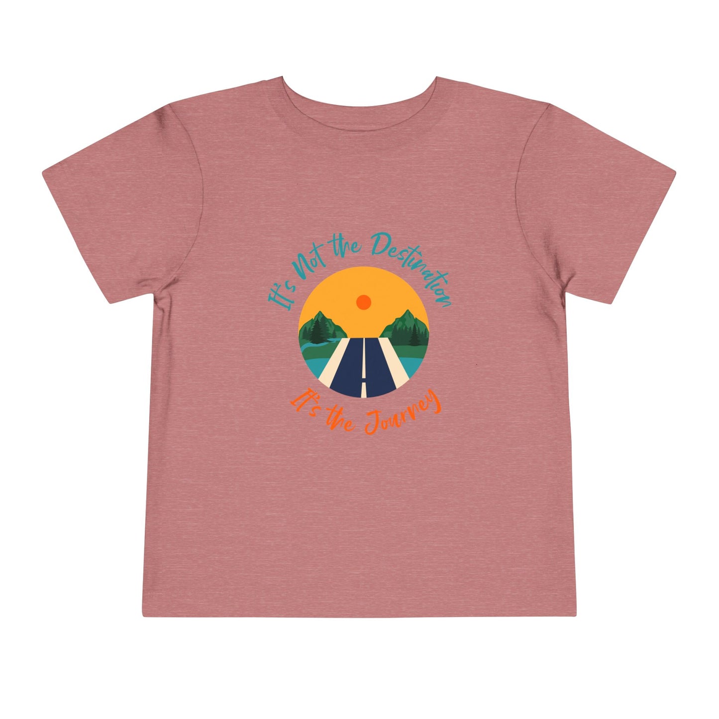 Toddler Adventure Tee - Inspirational Journey, Kids Summer Shirt, Cute Toddler Apparel, Family Vacations, Outdoor Fun