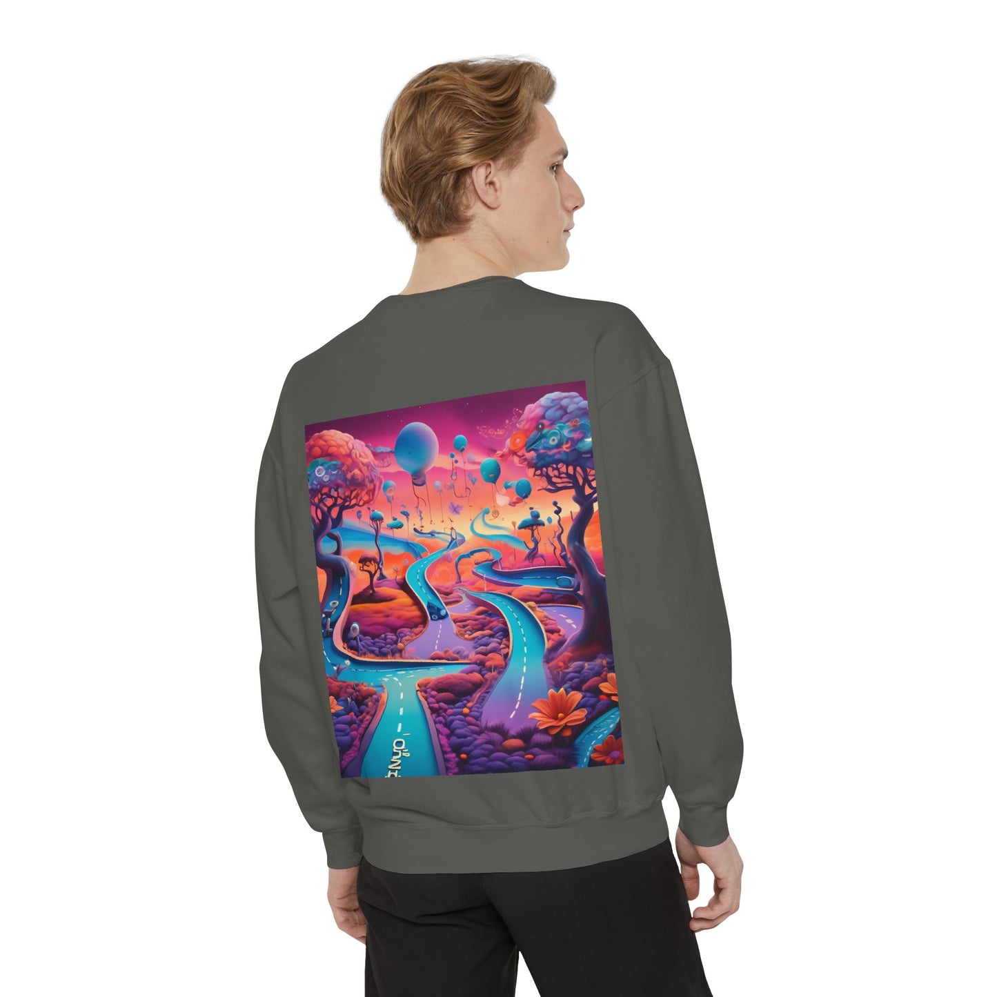Inspirational Landscape Sweatshirt - "Chances Make Champions"