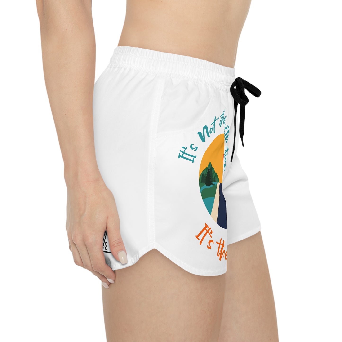 Stylish Women's Casual Shorts - "It's Not the Destination, It's the Journey"