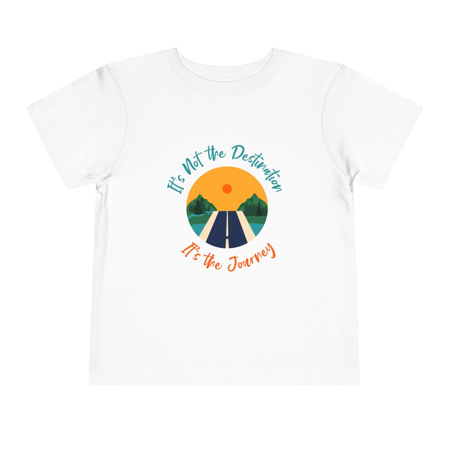 Toddler Adventure Tee - Inspirational Journey, Kids Summer Shirt, Cute Toddler Apparel, Family Vacations, Outdoor Fun
