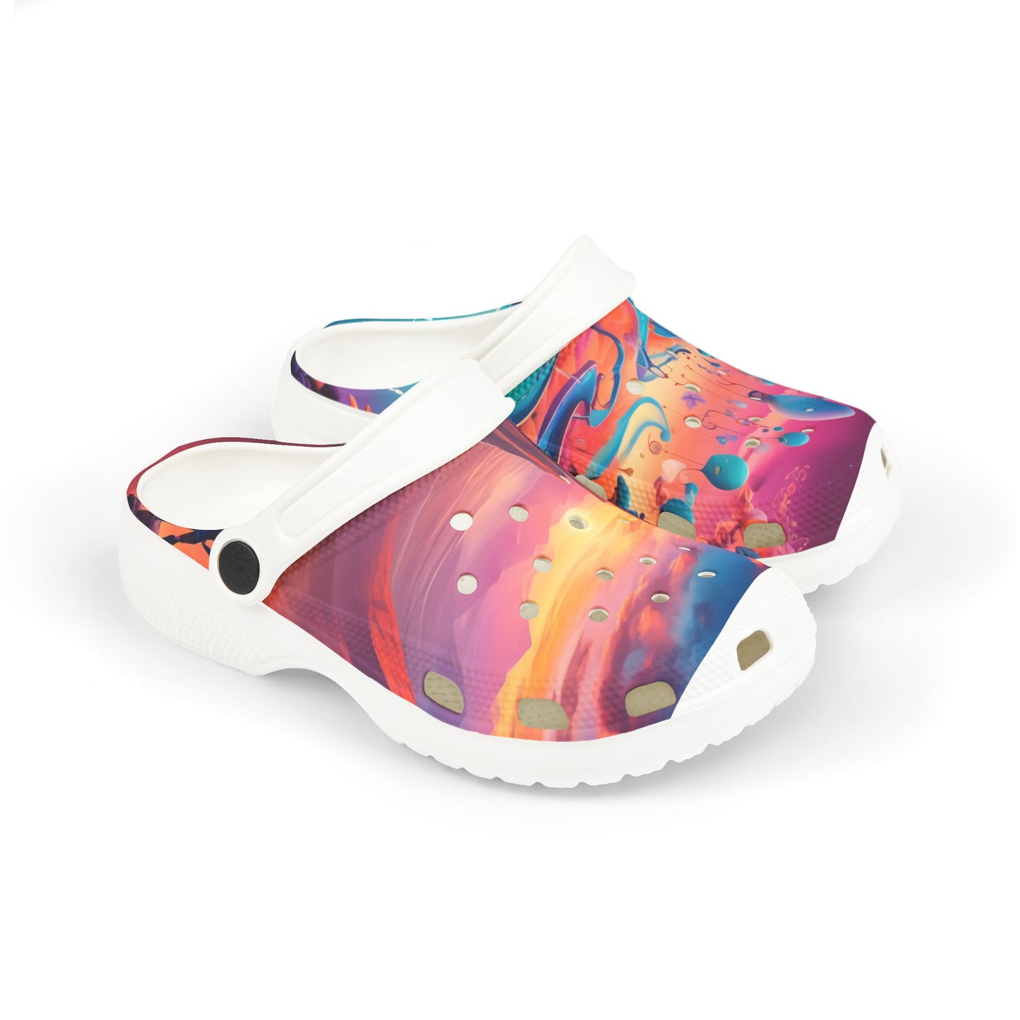 Colorful Kids' EVA Foam Clogs | Fun, Comfortable Footwear for Playtime, Summer Adventures, Gifts, Outdoor Activities, and Festivals