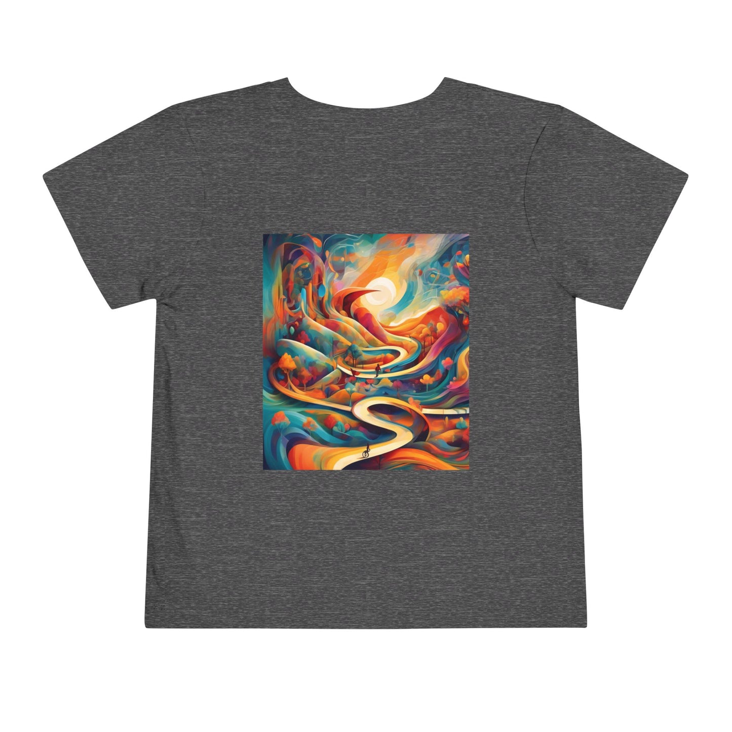 Inspirational Toddler Short Sleeve Tee - "Chances Make Champions" Adventure Design
