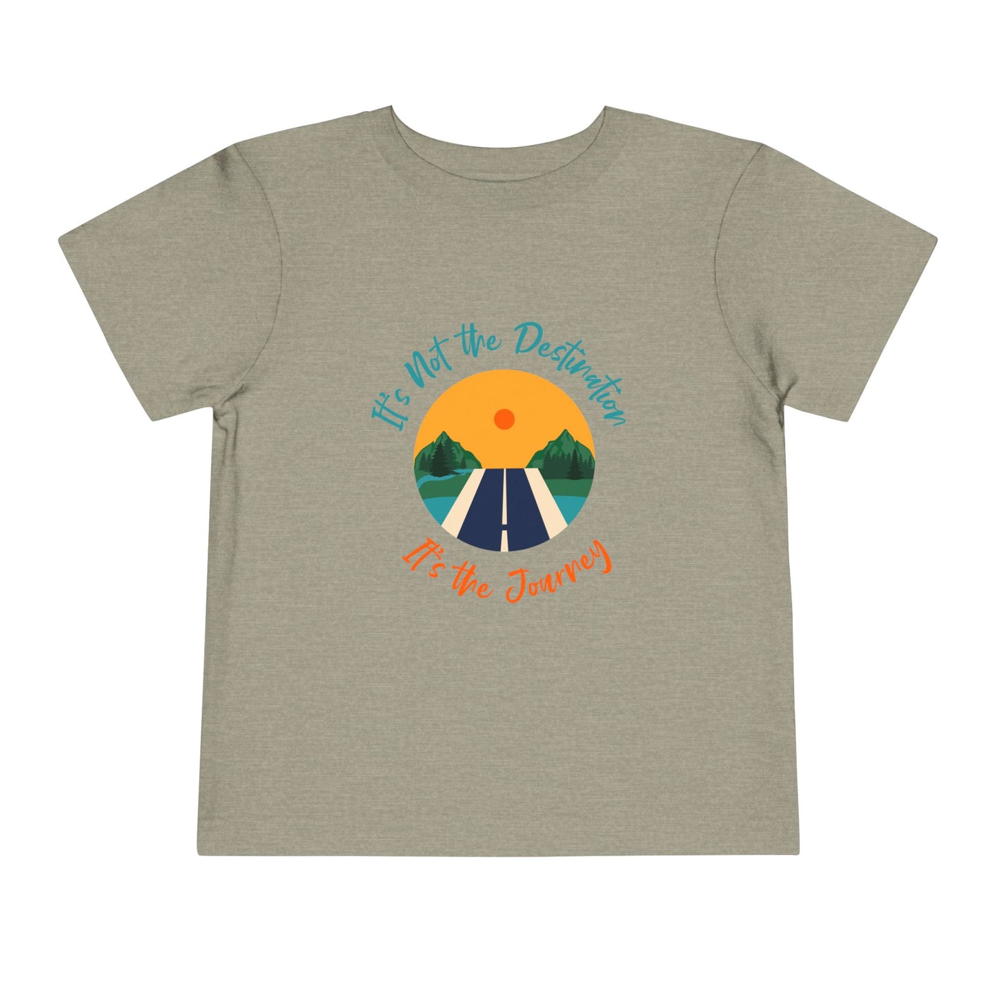Toddler Adventure Tee - Inspirational Journey, Kids Summer Shirt, Cute Toddler Apparel, Family Vacations, Outdoor Fun