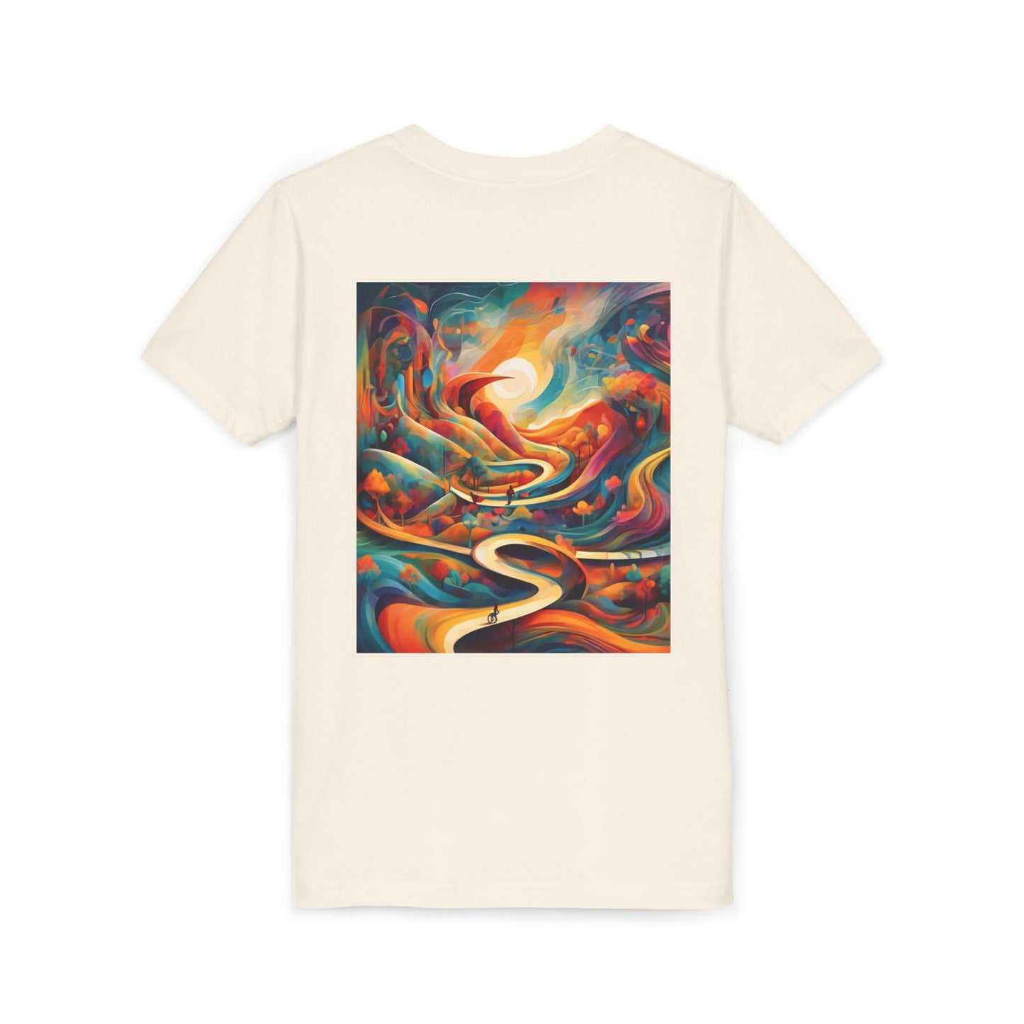 Youth Short Sleeve Tee - Inspirational Art with 'Chances Make Champions' Design