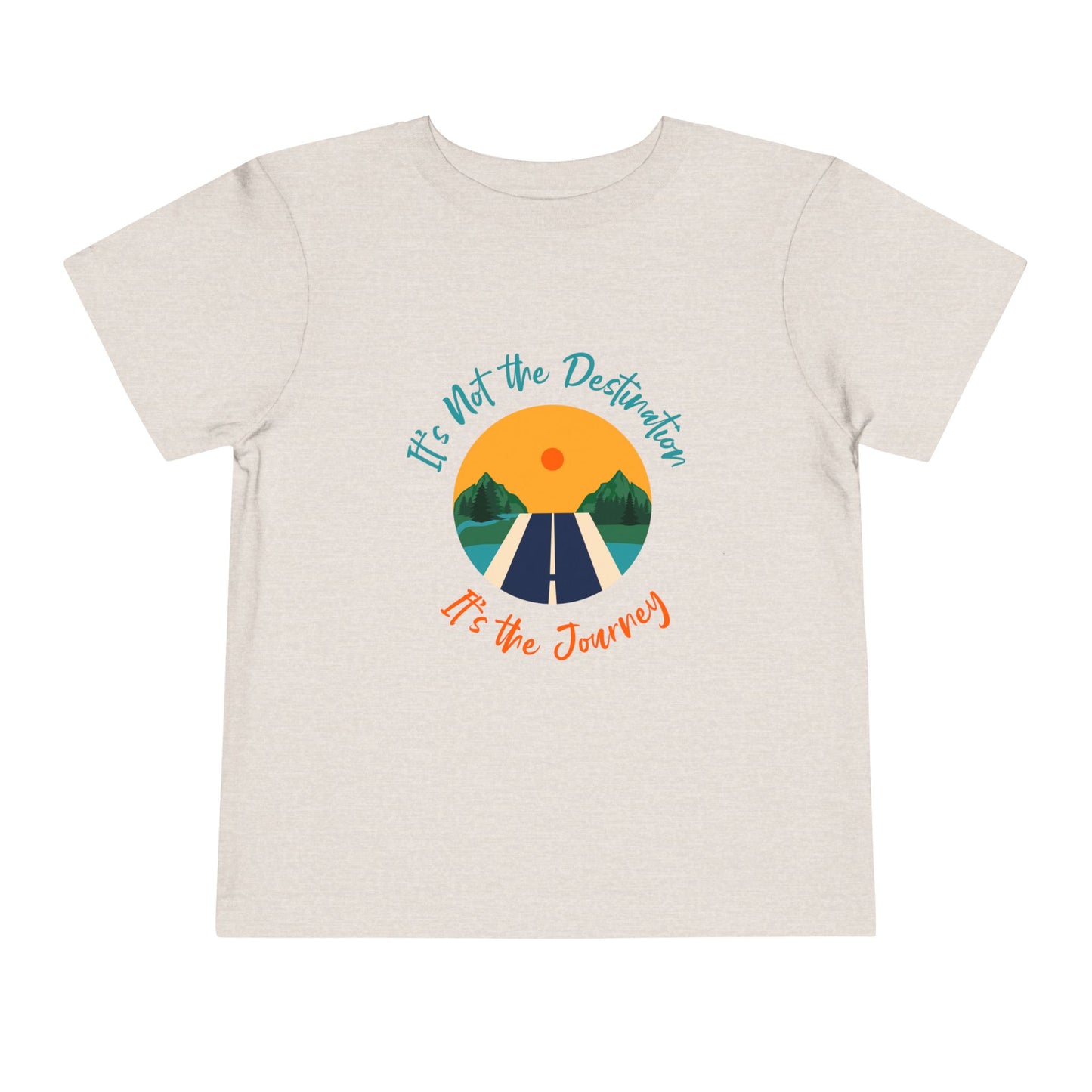Toddler Adventure Tee - Inspirational Journey, Kids Summer Shirt, Cute Toddler Apparel, Family Vacations, Outdoor Fun