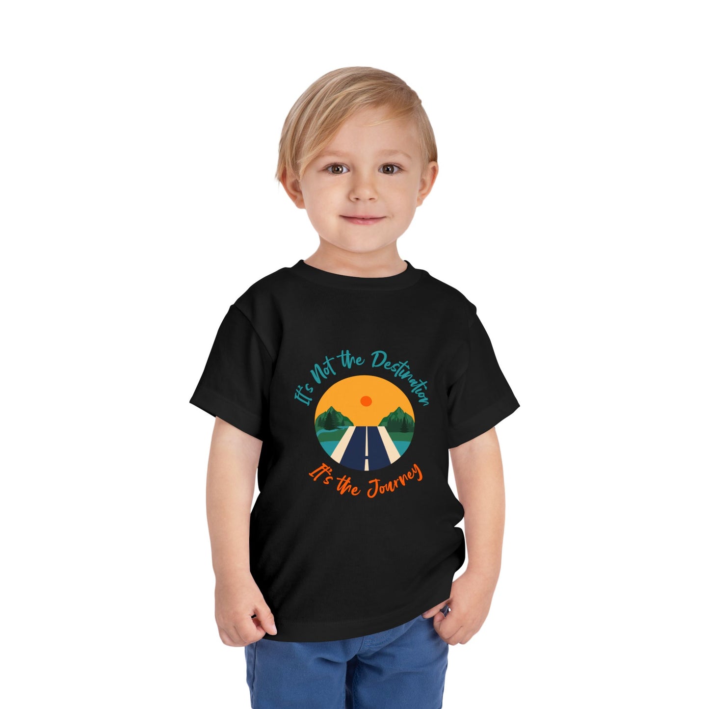 Toddler Adventure Tee - Inspirational Journey, Kids Summer Shirt, Cute Toddler Apparel, Family Vacations, Outdoor Fun