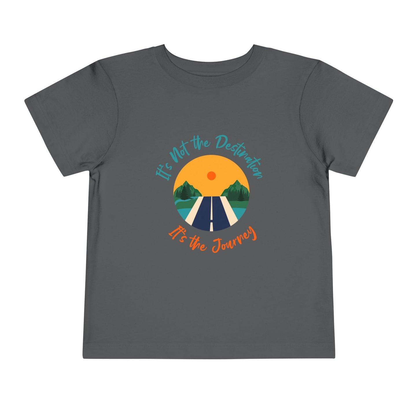 Toddler Adventure Tee - Inspirational Journey, Kids Summer Shirt, Cute Toddler Apparel, Family Vacations, Outdoor Fun
