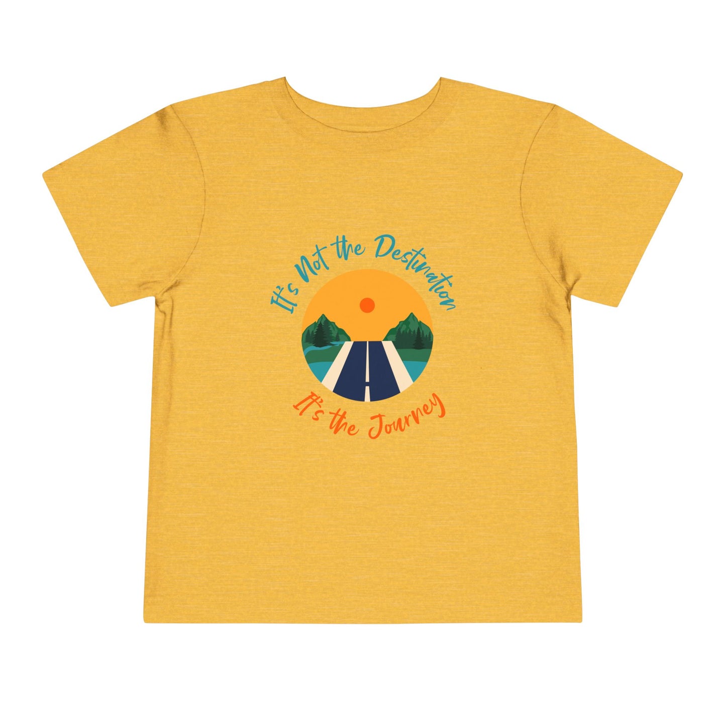Toddler Adventure Tee - Inspirational Journey, Kids Summer Shirt, Cute Toddler Apparel, Family Vacations, Outdoor Fun