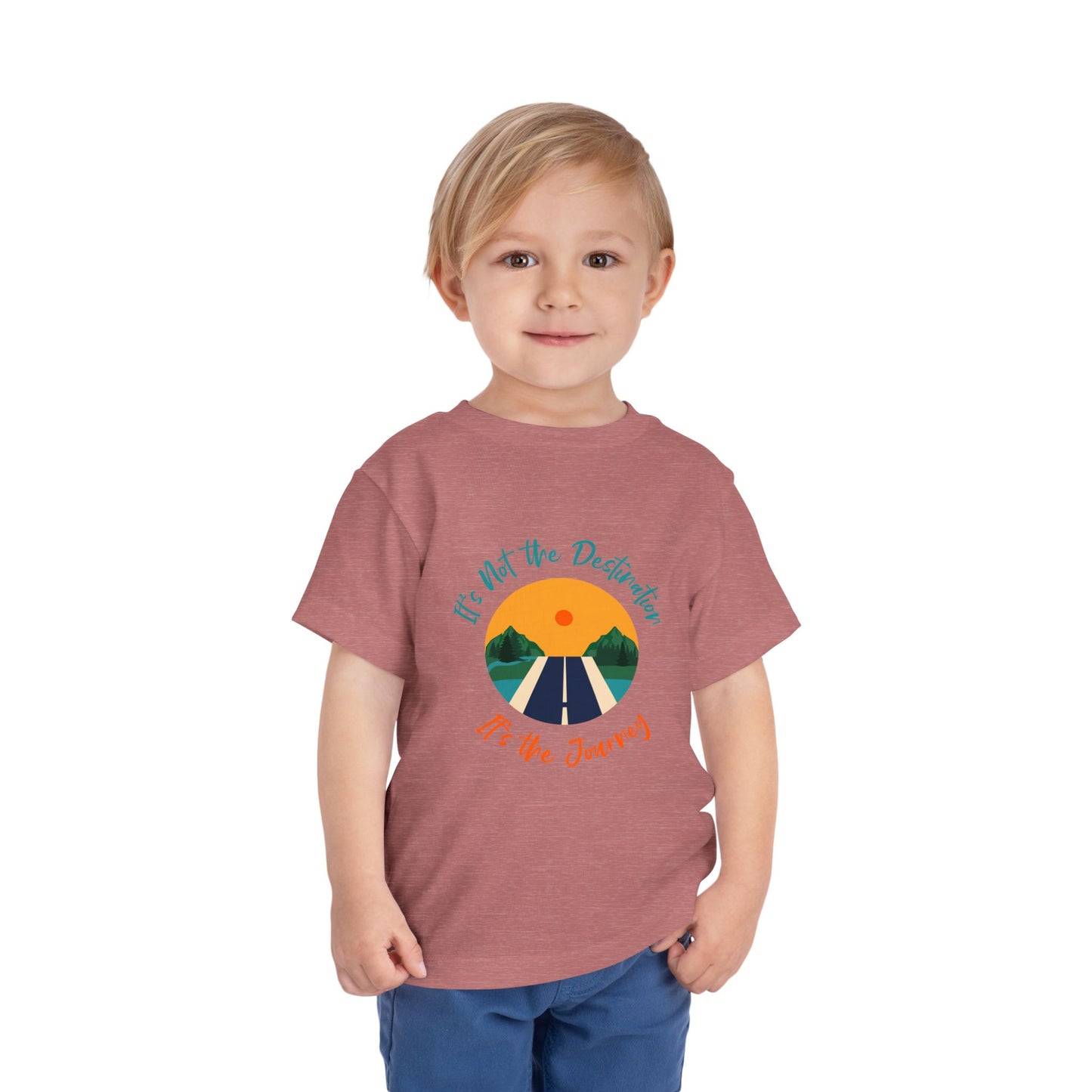 Toddler Adventure Tee - Inspirational Journey, Kids Summer Shirt, Cute Toddler Apparel, Family Vacations, Outdoor Fun
