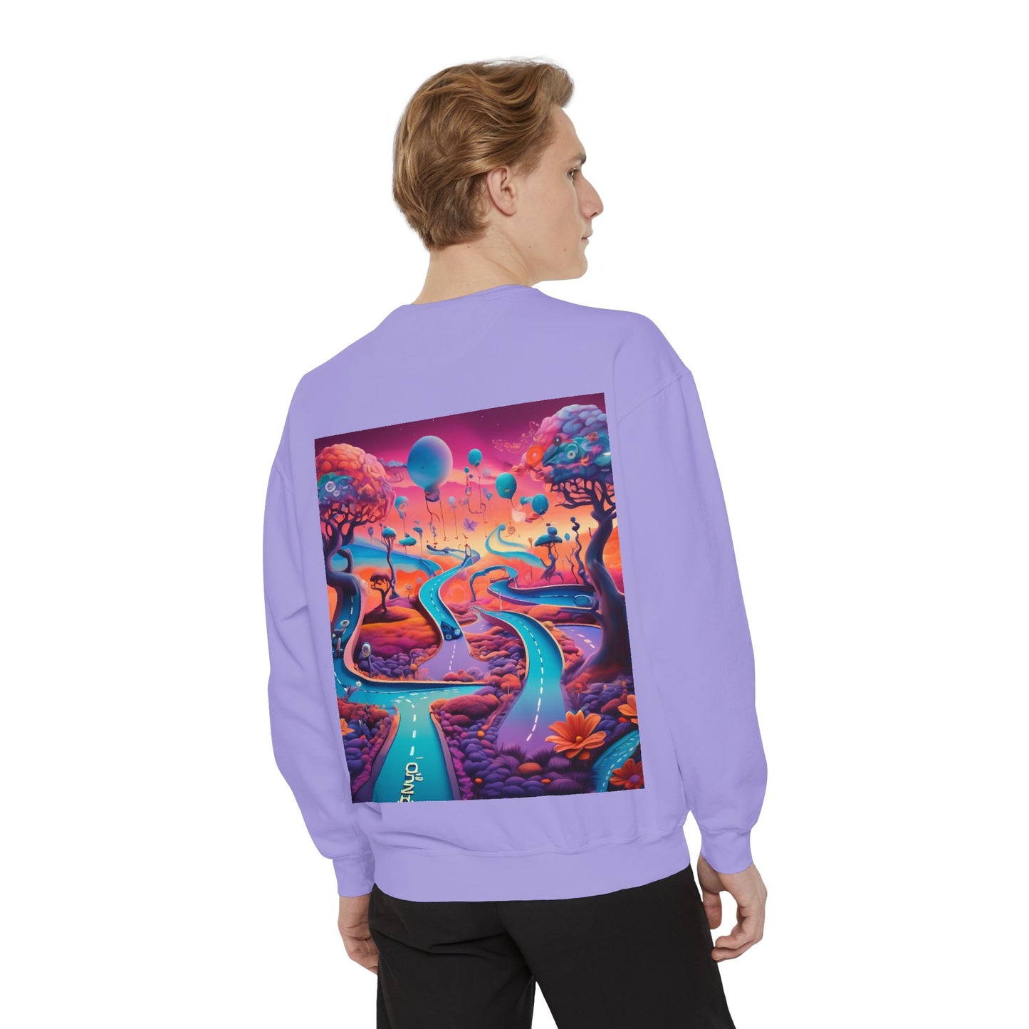 Inspirational Landscape Sweatshirt - "Chances Make Champions"