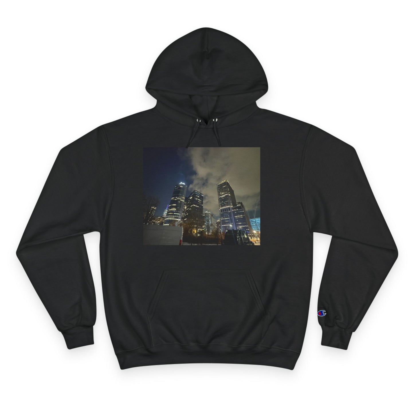 Urban Skyline Champion Hoodie - Stylish Streetwear for City Lovers