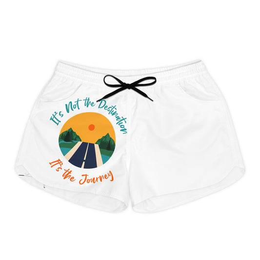 Stylish Women's Casual Shorts - "It's Not the Destination, It's the Journey"