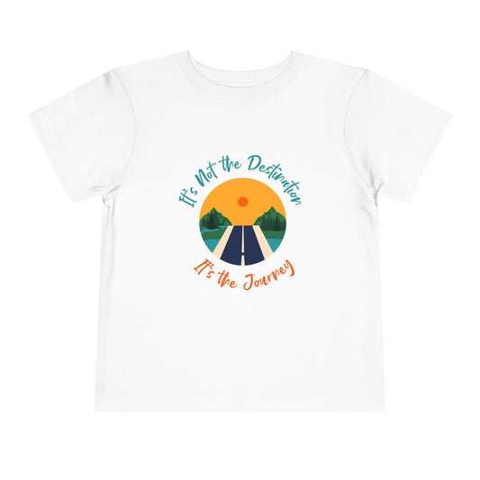 Toddler Adventure Tee - Inspirational Journey, Kids Summer Shirt, Cute Toddler Apparel, Family Vacations, Outdoor Fun