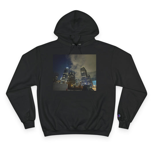 Urban Skyline Champion Hoodie - Stylish Streetwear for City Lovers